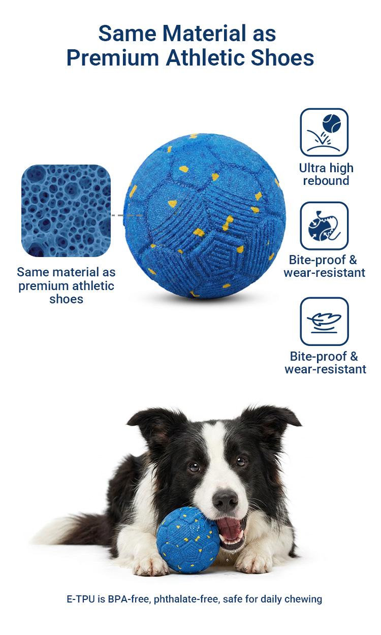 Sovelivee Soulful Interactive Soccer Ball – Infused with Life, Made to Cherish. Automatic Rolling Pet Toy, Loyal Brave Guardian 2026 Edition, Rechargeable & Durable, for Your Beloved Companion dog