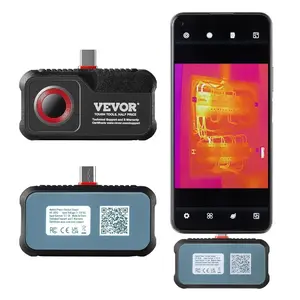 VEVOR Thermal Imaging Camera, 320x 240 Pixels Super Resolution, 25Hz Refresh Rate Infrared Camera with - 4 to 752F Temperature Range, 32G Built - in SD Card, and Rechargeable Li - ion Battery