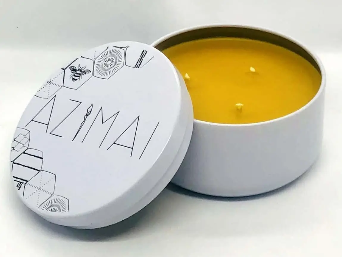 Azimai Kusangalala (Joy) - Neroli, Rose & Ylang Ylang Candle 6oz