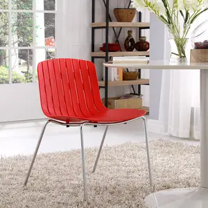 Trace Dining Side Chair in Red