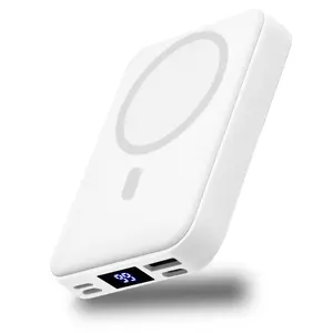 Magnetic Power Bank, 10000mAh Wireless Portable Charger with USB-C Cable, Battery Pack Only Compatible with iPhone 17/16/15/14/13/12/Pro Series