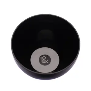 Braids & Freckles Black Magnetic Bowl to hold your color