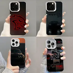 Dodge Challenger SRT Phone Case Shockproof Car Lover Cover Designed for iPhone 11-17 Pro Max/Plus & Samsung Galaxy S23-S25