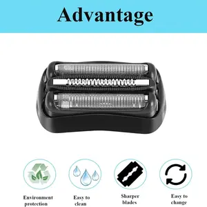 Electric Replacement Shaver Head Accessories, Shaver Parts, Compatible with S3 3040s 3000s 3050cc 3010s 3070cc 3080s 3090s 310s 3020s 330s 370cc-4 380s-43090cc