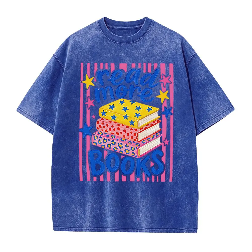 Washed T-shirt-Blue