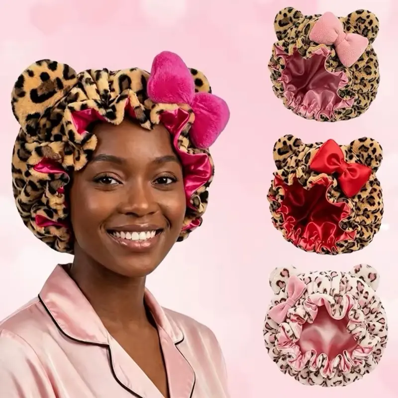 Cutesy Fitted printed Bonnet