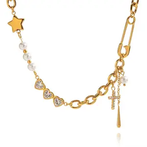 Star Necklace Stainless Steel