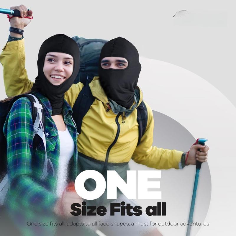 Ski Mask Balaclava Shiesty, 2 Pack  Gaiter  UV Protector Cooling for Men/Women