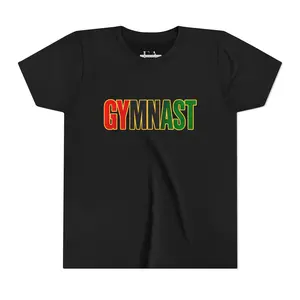 Gymnast (Pan-African Colors) Youth Short Sleeve Tee