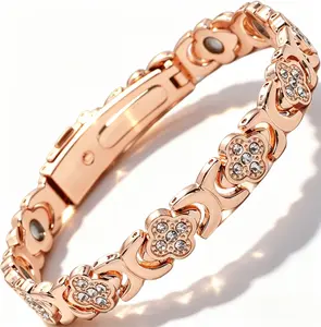 Copper Bracelets for Women Pure Copper Magnetic Bracelet with 3500 Gauss Effective Magnets Trendy Stack Bangle Stretch Bangle Modern Fashion Accessories Jewelry Gift bracelet bracelets womens gifts