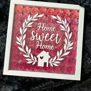 Shadow Box-Home Sweet Home,Custom Shadow Box