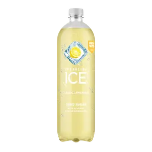 Sparkling Ice Flavored Sparkling Water, Lemonade, 1 Liter (Pack of 6)