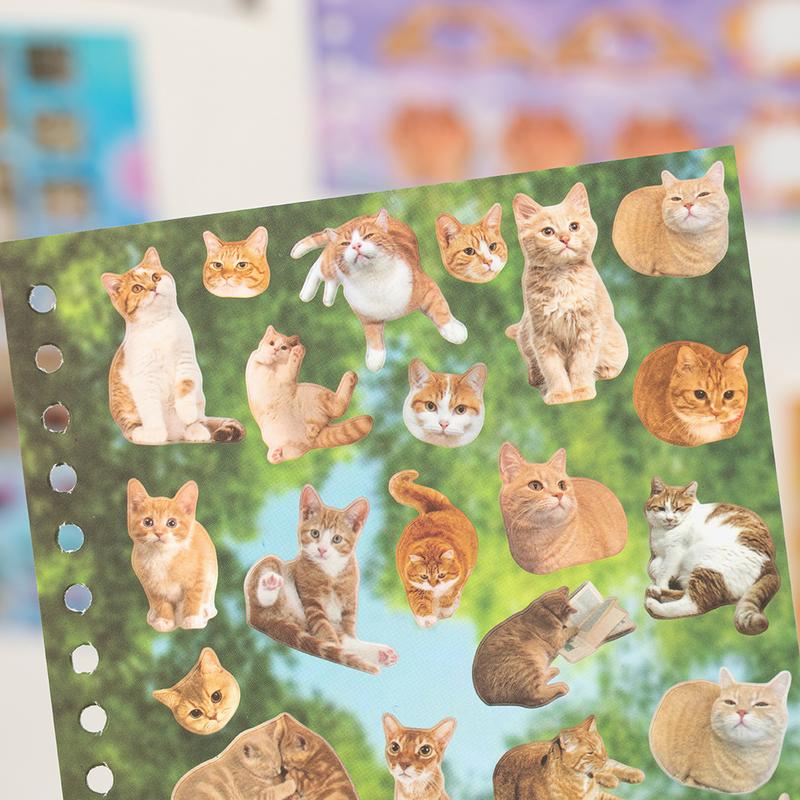 3 Styles Cute Pet Sticker Book – 30 Sheets, 800 Pcs Stickers per Style, Cat & Dog Aesthetic Stickers for Scrapbooking, Journaling, DIY Crafts, Kawaii Planner Stickers Tiktokshopstockup