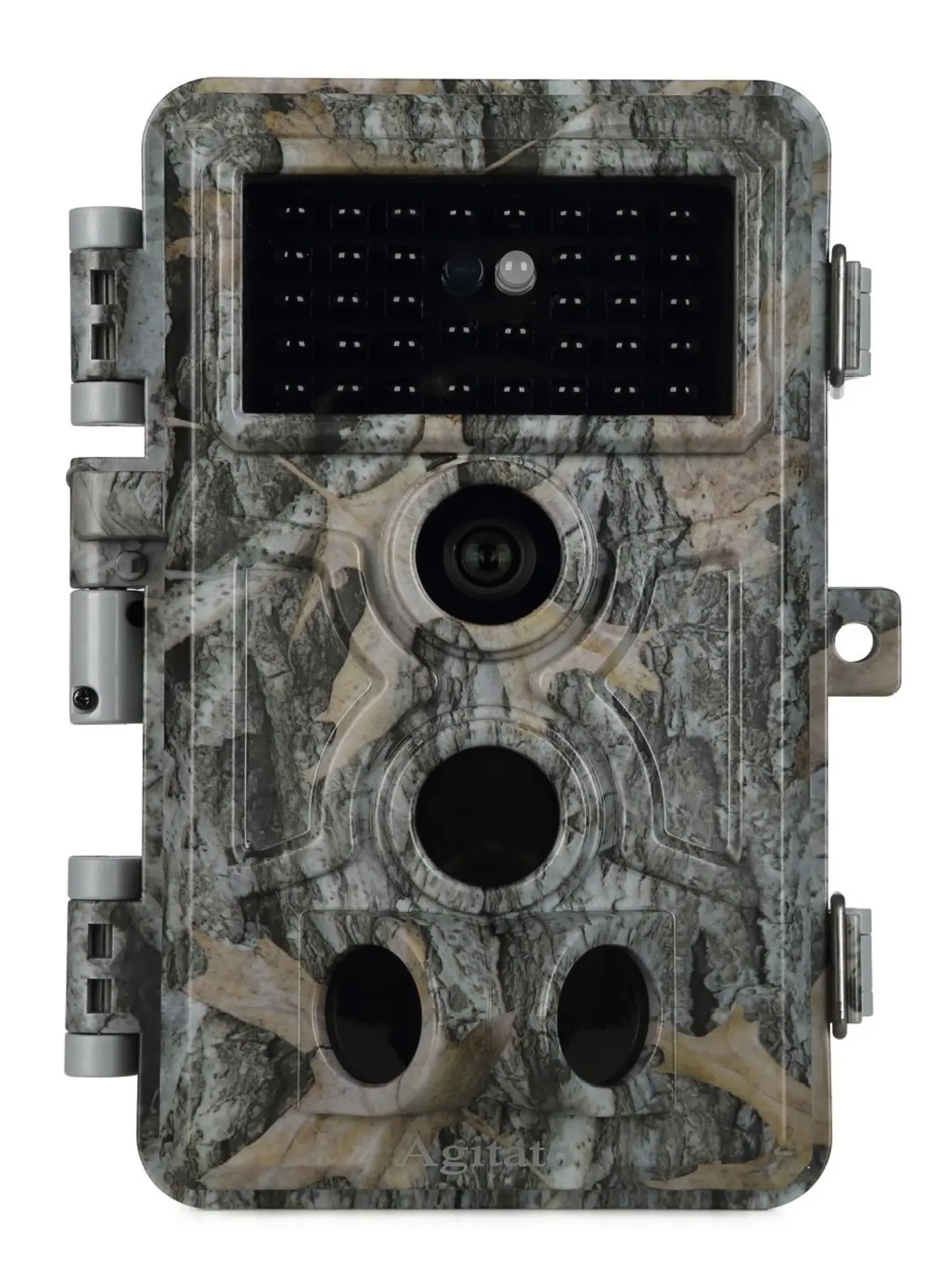 BLAZEVIDEO A262 Grey 48MP 1296P WiFi Trail & Game Camera with 0.1s Trigger Speed No Glow Night Vision Motion Activated IP66 Waterproof Wireless Hunting Cam with App for Wildlife Hunting, Yard Security