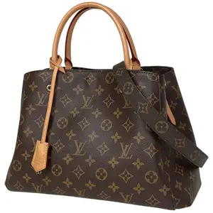 Pre-owned Louis Vuitton pvc Tote Bags Monogram Canvas Montaigne PM tote bag 4000018897582