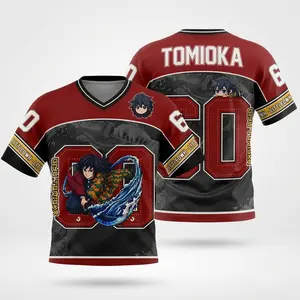 Giyu Tomioka Custom Football Jersey Football Game Day Outfit gift for true fans