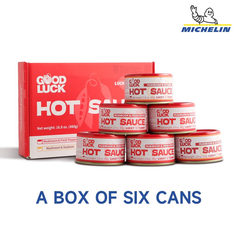 The world’s first low-fat, low-sodium, low-calorie healthy salad mushroom chili sauce – Only 30 calories per can! Each box contains 6 cans, plant-based, vegan, and no preservatives. The perfect addition to your salad!