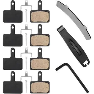 4 Pairs   Pads,Bicycle  Pads with Installation Tools Compatible with Trp Tektro   Pads MT200 M355 M446 M315 M365,MTB  Disc  Pads Compatible with Ebike  Pads