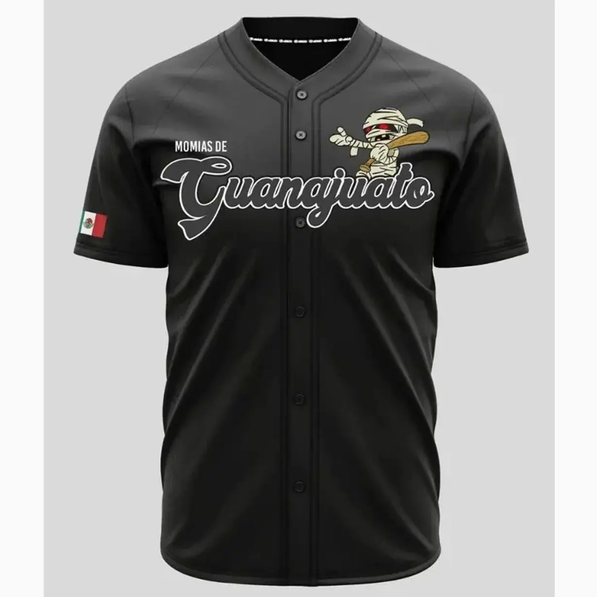 Manzaneros Style Jersey Lightweight Short Sleeve Baseball Fan Apparel
