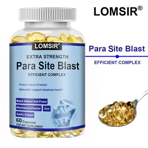Premium Para Site Blast - Intestine Health with Black Walnut, Wormwood Powder & More - Colon Health - 60 Softgels