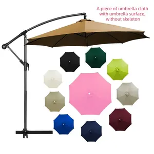 9.84ft Outdoor Patio Umbrella Replacement Fabric, No Frame, Sunshade Rainproof, Ideal for Garden, Backyard, Poolside, Outdoor Patio Parasol
