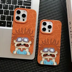 1 cute cartoon-print phone case, compatible with the iPhone 17/16/15/14/13 series. Made of high-quality, soft TPU material, this ultra-thin, lightweight, full-coverage case offers shock-absorbing protection and is scratch-resistant and durable.