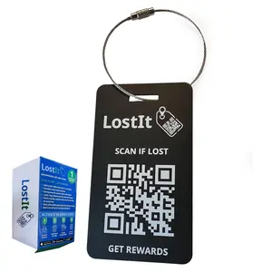 LostIt Tag QR Code Luggage Tag