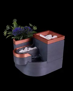 Form and Foliage Tabletop Fountain & Planter