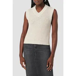 Knot Back Sleeveless Sweater