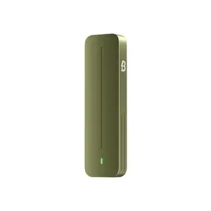 Matcha Byte 1TB Portable SSD – External Solid State Drive, USB-C/USB-A, Green Design