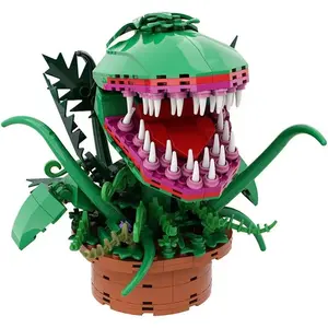 Moveable Mouth Flower Model Toy, Unisex Design, Perfect Gift for Kids & Collectors, Ideal for Playtime & Decorative Use