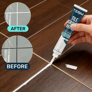 Multifunctional RV Waterproof Tile Gap Repair Sealant, Effective Gap Filling, Universal Tile Grout Sealer, Suitable for Bathtub, Sink, Floor, Shower, Waterproof Strong Hold
