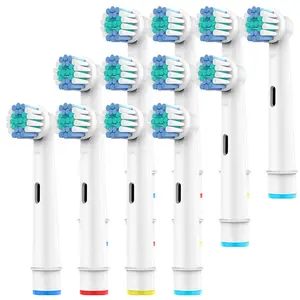 12 Pcs Professional Replacement Brush Heads Compatible with Oral B Electric Toothbrush, Rotating Toothbrushes Head Refills for Pro 1000 100 500 1500