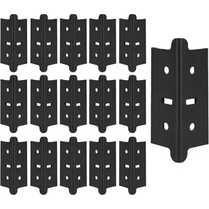 16 Pcs 1.25 In Post Coupling for Steel Shelving Post, Post Coupler, Post Connector for Steel Post Width is Less Than or Equal To 1.25 Inches, 3.95 x 1.35 x 1.35 In