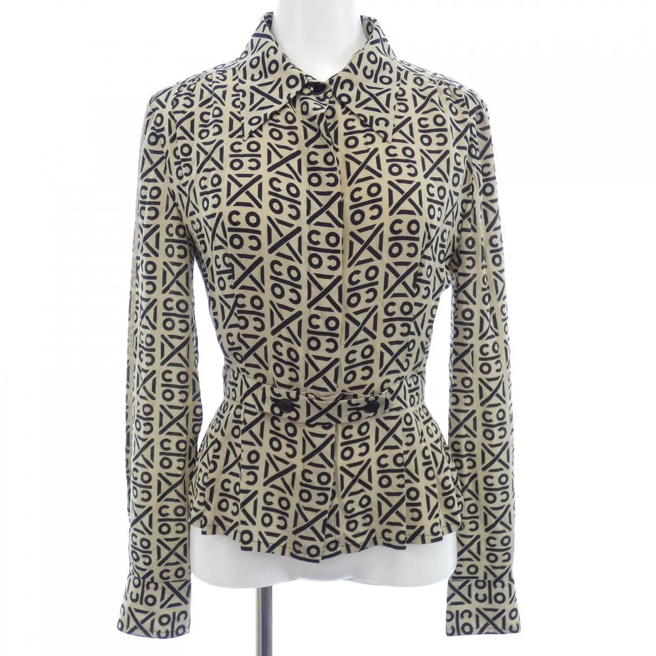 Pre-owned CHANEL Silk Small Leather Goods P16576V09142 Shirt