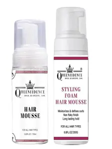 Queenfidence Styling Foam Hair Mousse Haircare