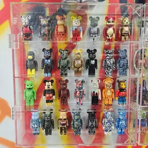 Acrylic Display case BEARBRICK 100% ROBBI. SPACE MOLLY