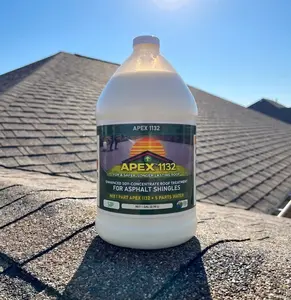 Roof Rejuvenation Treatment for Asphalt Shingles (1200 Square Foot Coverage), 1 Gallon Concentrate, Restores Flexibility, Improves Granule Adhesion, Fast-Drying Water-Based Formula