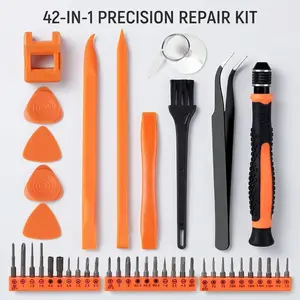 42-in-1 Magnetic Screwdriver Repair Set with S2 Steel Durable Bits, Essential Hand Tool for Home & Tech Enthusiasts, Tools and Gadgets