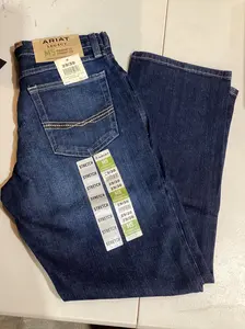 Ariat M5 Slim Stretch Legacy Dark Blue Stackable Straight Leg Jean