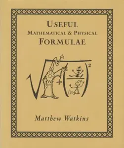 USED-Useful Mathematical and Physical Formulae by Matthew Watkins (Hardcover)
