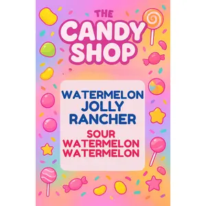 WATERMELON JOLLY RANCHER Loaded Tea or Loaded Water  Sugar Free Gluten Free