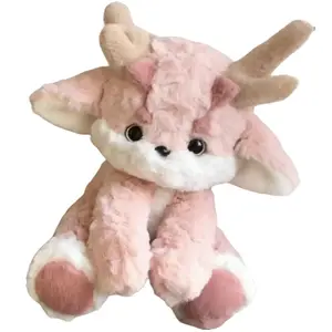 An adorable pink dragon-shaped dog toy—perfect for small dog breeds. Soft to the touch, it serves as both a cherished companion for your pets and a delightful gift or home decoration.