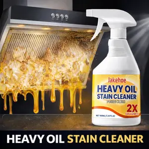 Antibacterial Heavy Duty Oil Cleaning Spray 100ml Multipurpose for Kitchen Range Hoods Cooktops Utensils Ovens Stove Stave Cabinet Grease Stain Power Cleaner Refill essential household item