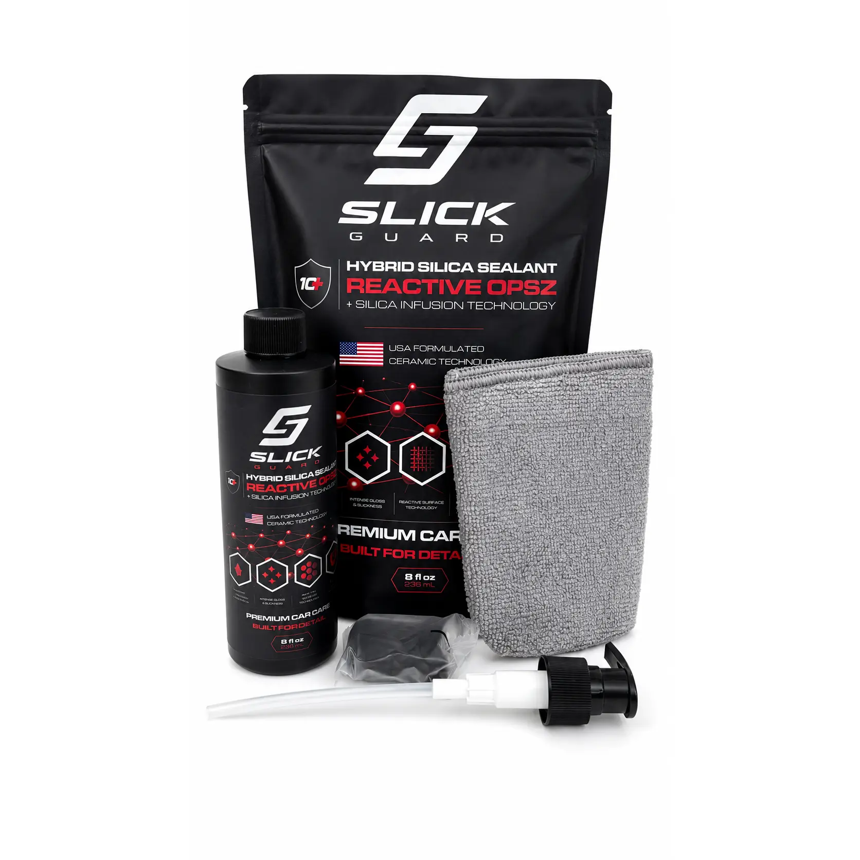 Slick Guard 10+ Hybrid Silica Sealant- 10+Month Paint Protection