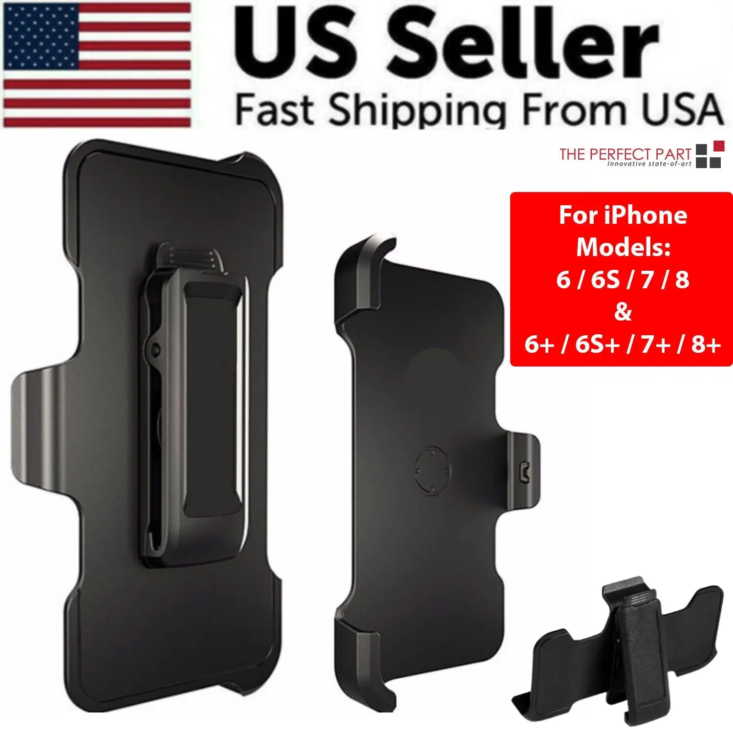 Belt Clip Holster Replacement For OtterBox Defender Case iPhone 6 6S 7