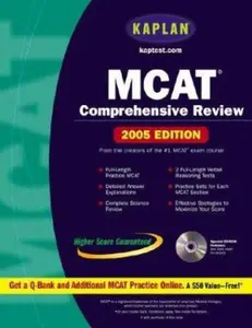 USED-Kaplan MCAT Comprehensive Review with CD-ROM, 2005 Edition by Kaplan (Paperback)
