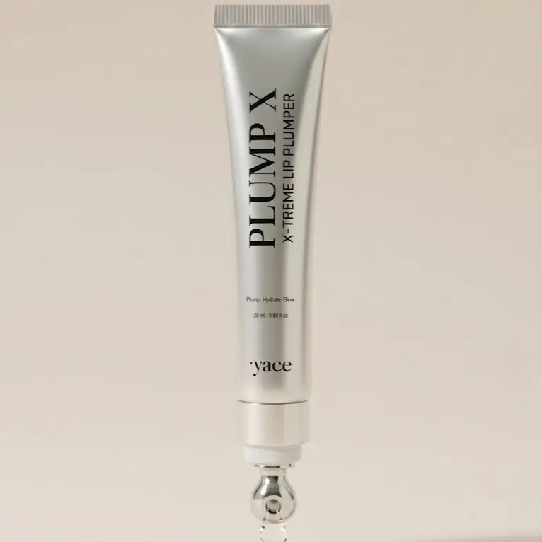 YACE Plump X Lip Plumper - Hydrating Gloss for Fuller, Smooth, High Shine Lips, Lightweight, Cosmetic