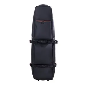ASK ECHO GOLF 2025 Outdoors Golf Travel Bag Soft-Sided with Wheels / Black