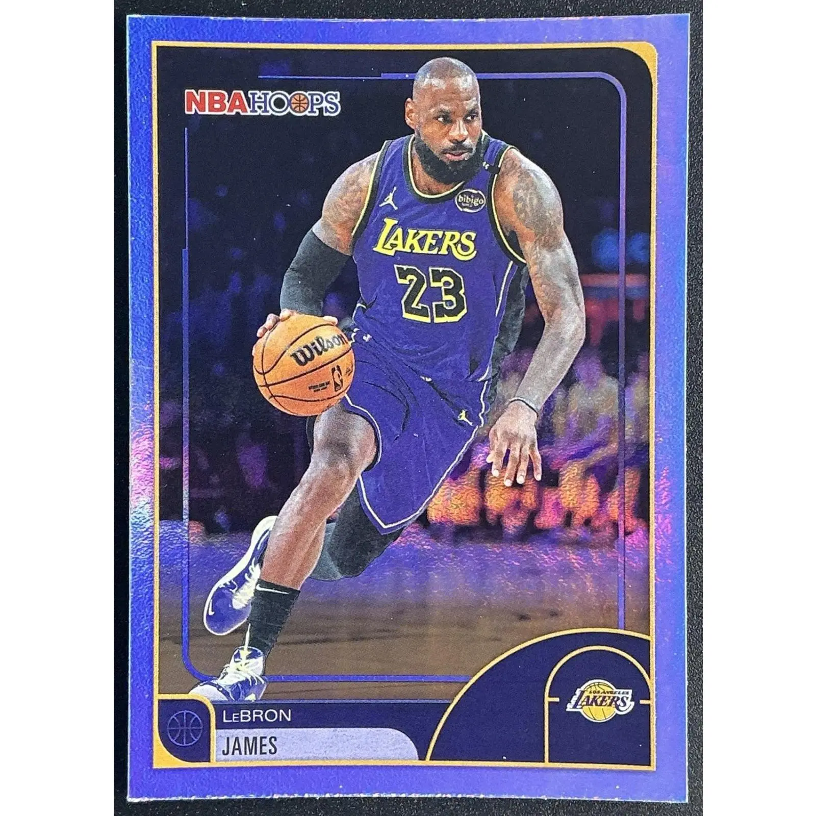 LEBRON JAMES 2025-26 TOPPS HOOPS #84 LAKERS